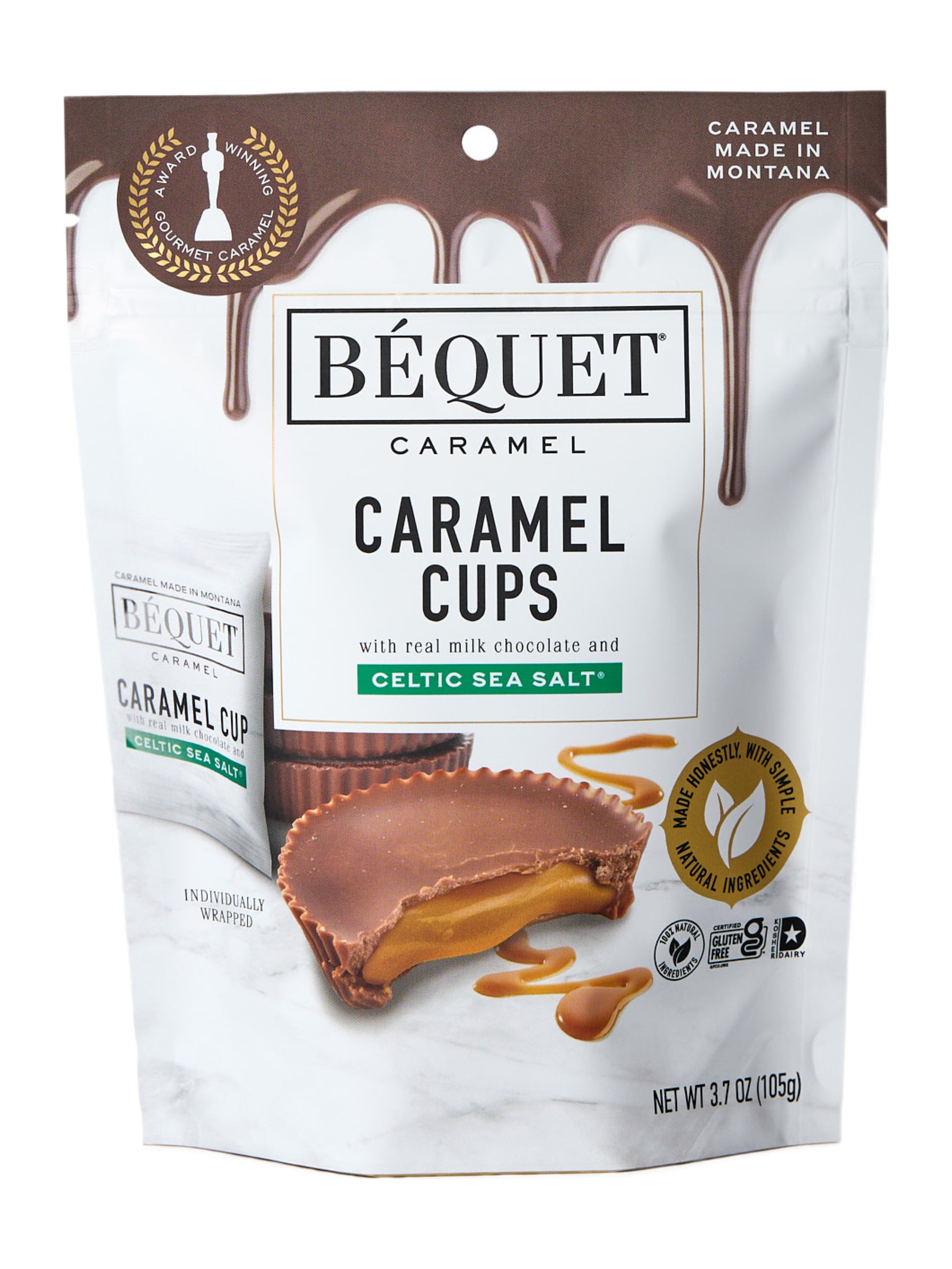 Chocolate Caramel Cups 5-Pack | Béquet Confections