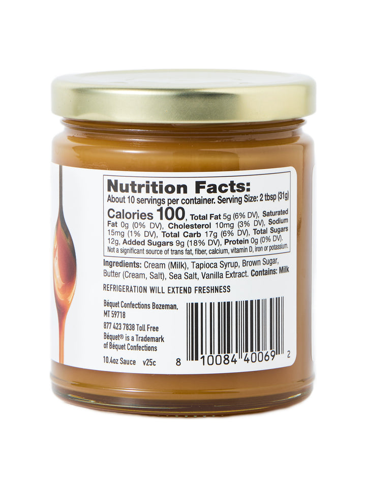 NEW! Sea Salt Caramel Sauce