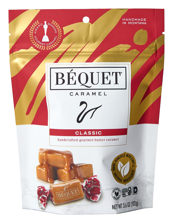 Béquet Classic Vanilla Caramel 3.6 oz resealable pouch