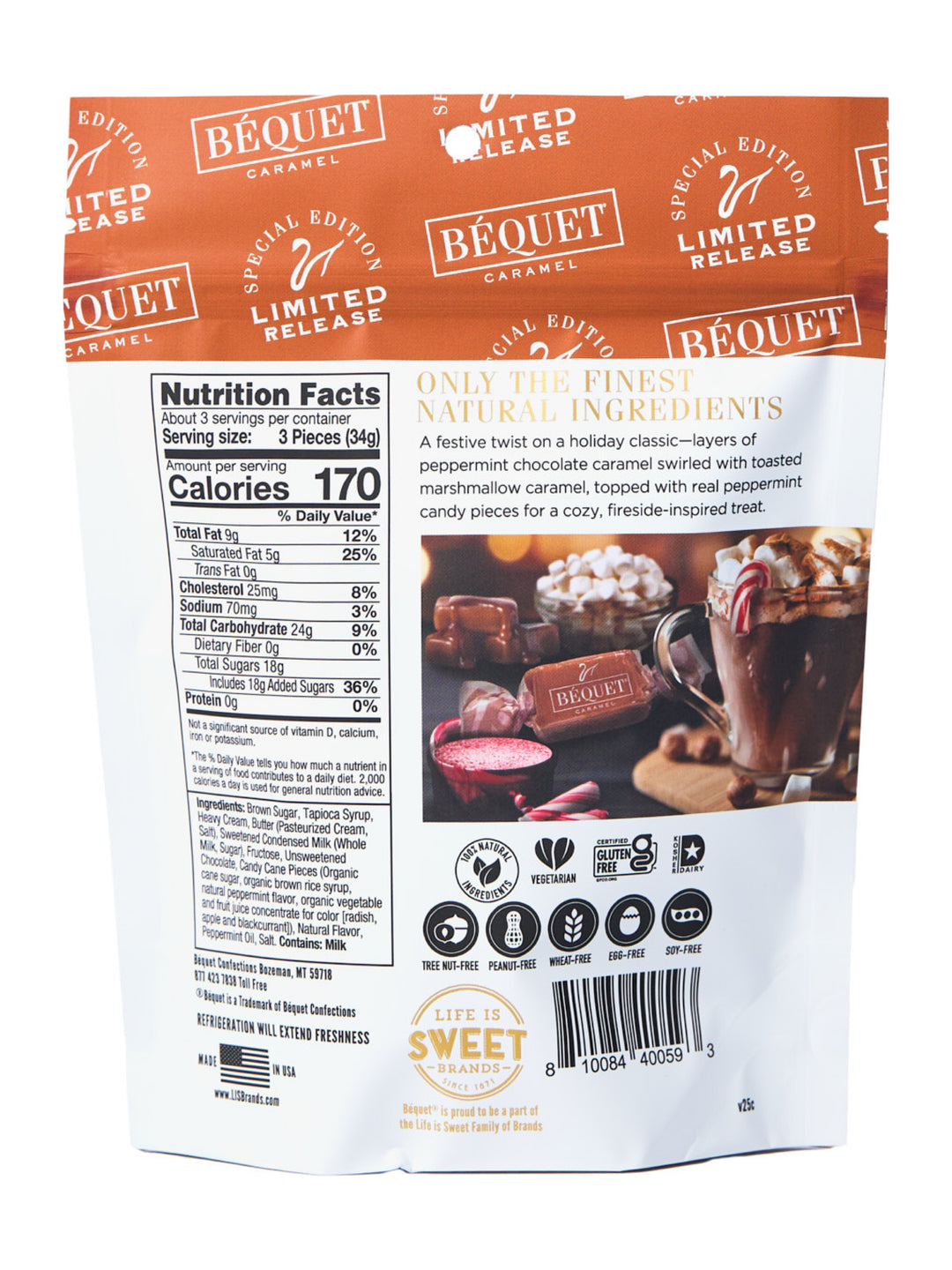 NEW! Peppermint Hot Chocolate Caramel