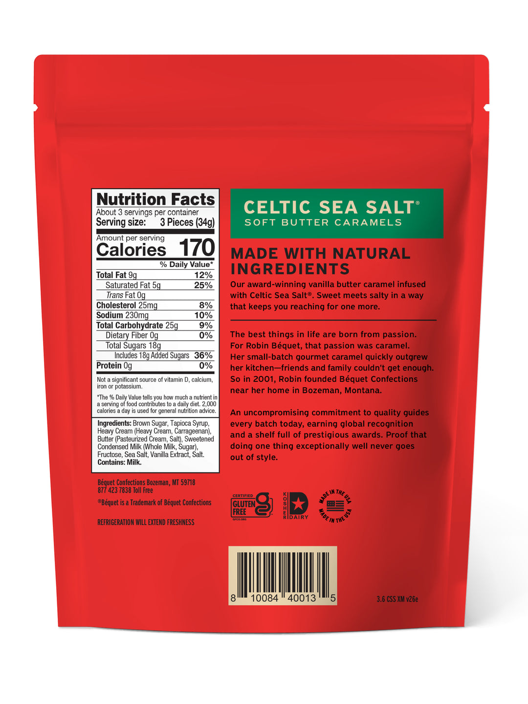 Holiday 3.6 oz Resealable Pouch