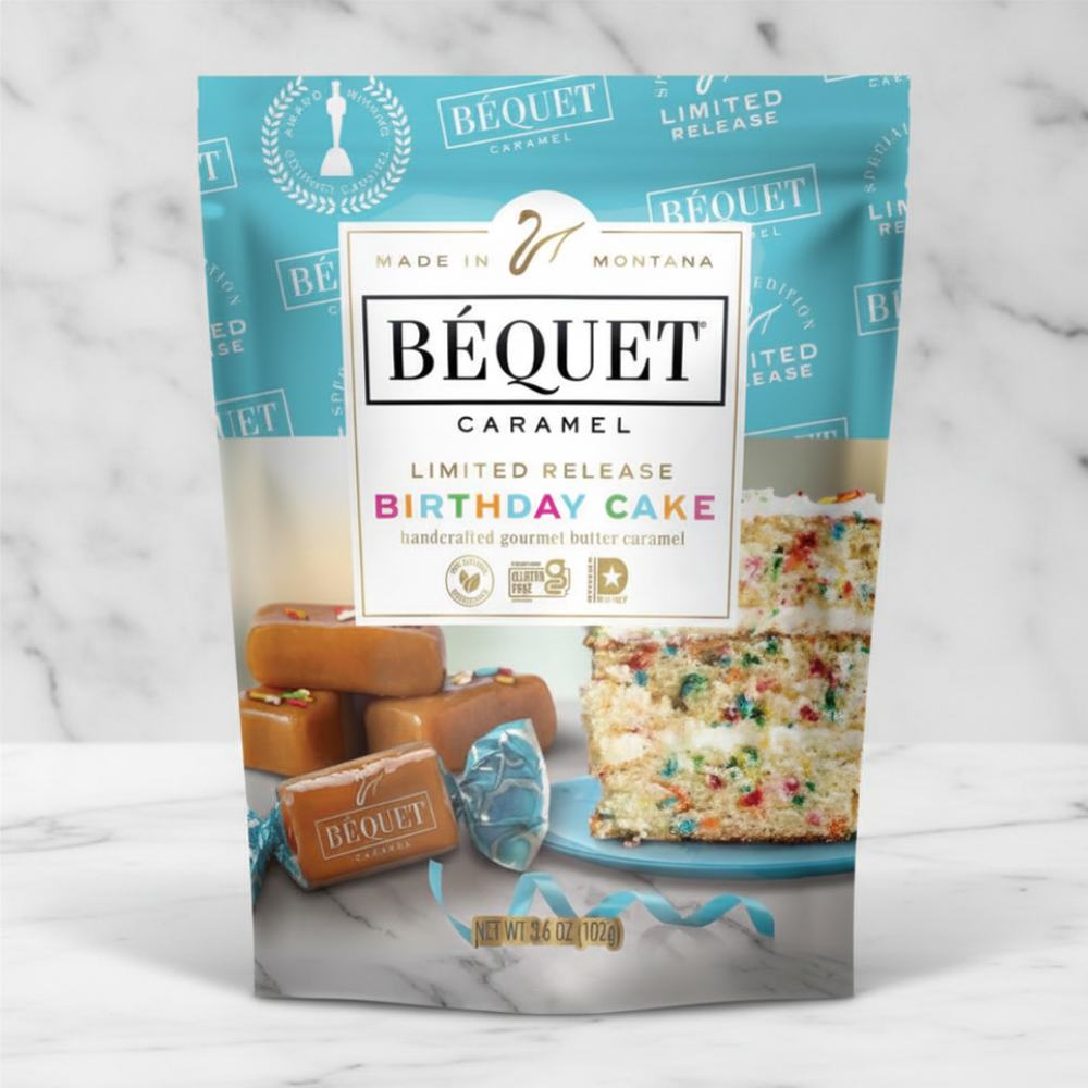 NEW! Birthday Cake Caramel – Limited Edition Gourmet Caramel