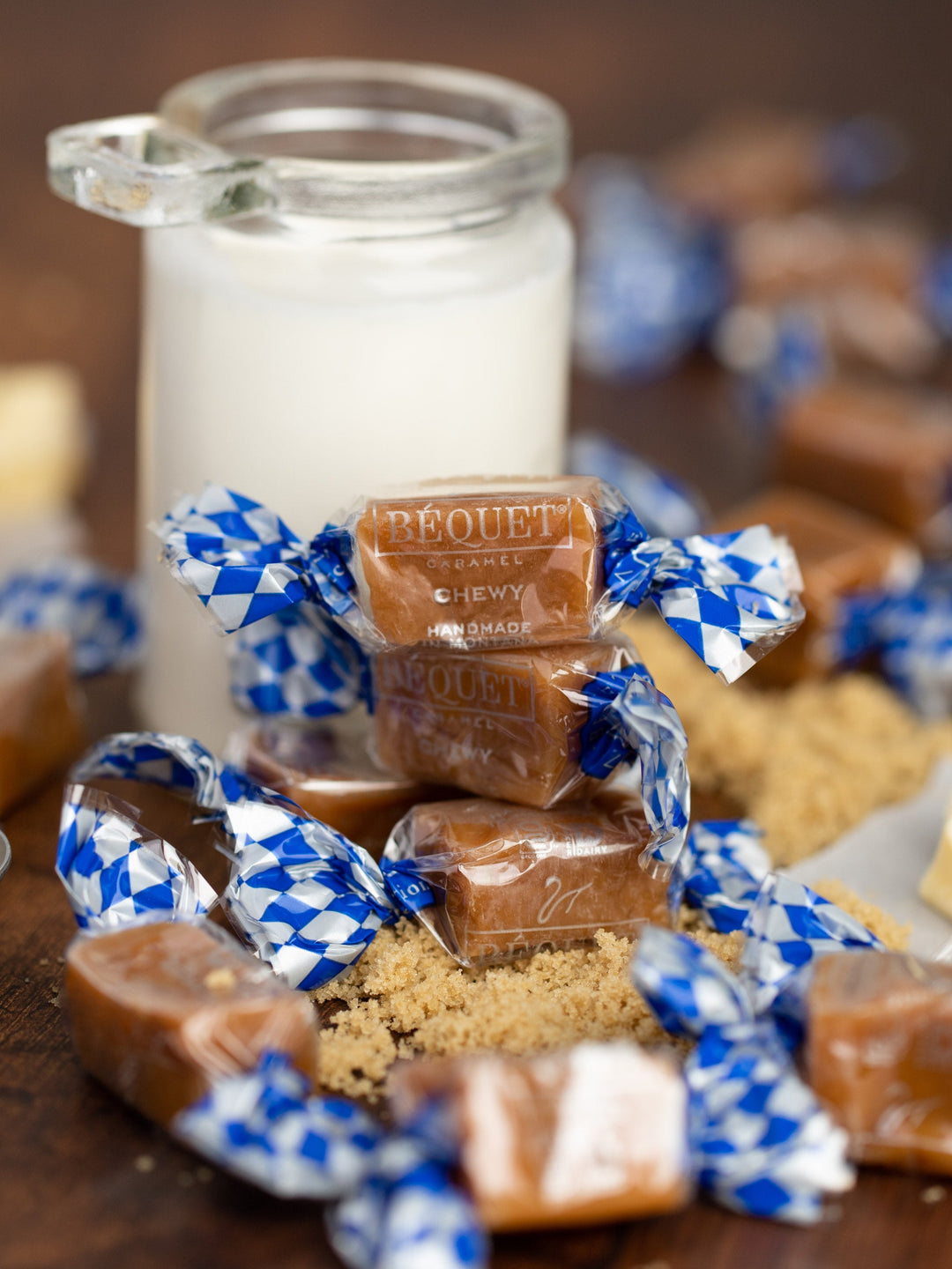 Chewy caramel